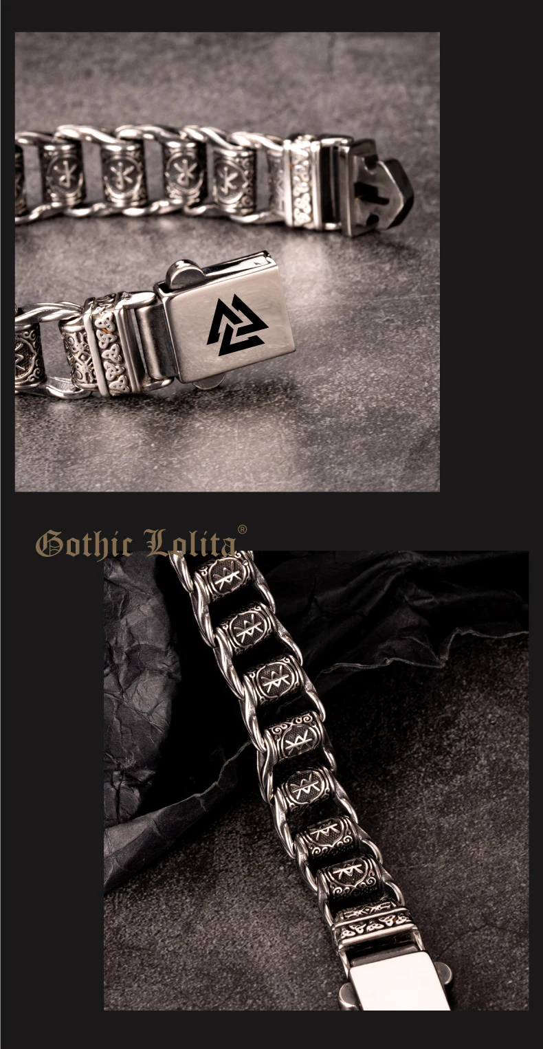 Brutalist Spine Armor - Heavy Segmented Biker Bracelet - Slice 5