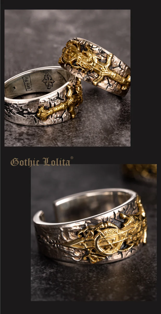 Eye of Horus - Egyptian Sacred Protection Ring - Slice 4