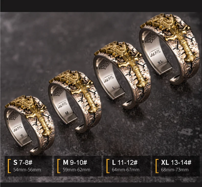 Eye of Horus - Egyptian Sacred Protection Ring - Slice 6